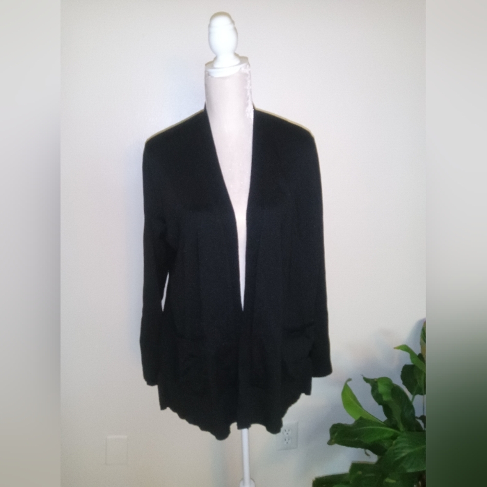 Time and Tru Black cardigan